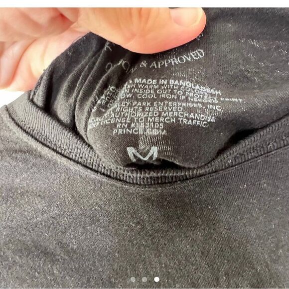 Prince The Estate Purple Rain Unisex Graphic T-shirt NEW M - Picture 3 of 3